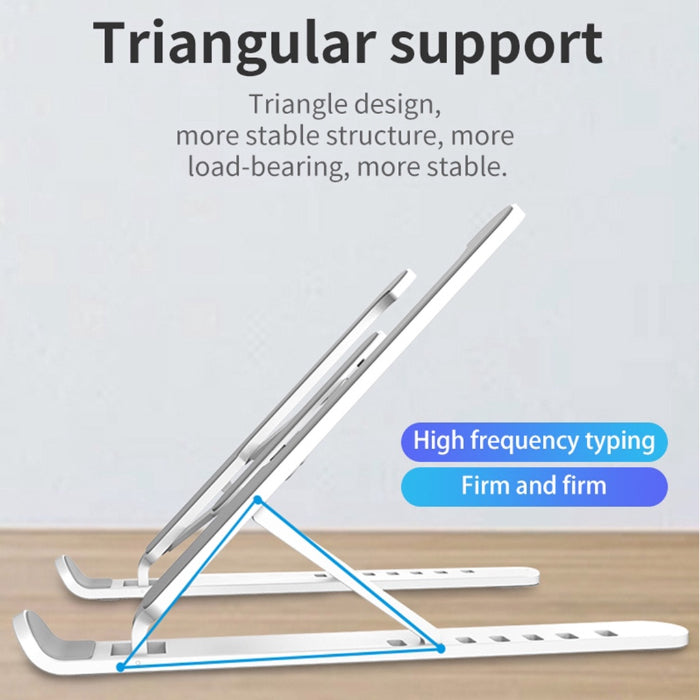 Aluminium Lightweight Laptop Stand With 7 Adjustable Height Levels