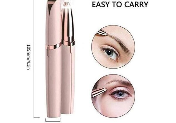 Flawless Electric Eyebrow Trimmer Makeup Mini Eye Brow & Facial Hair Removal Portable Shaver (rechargeable)