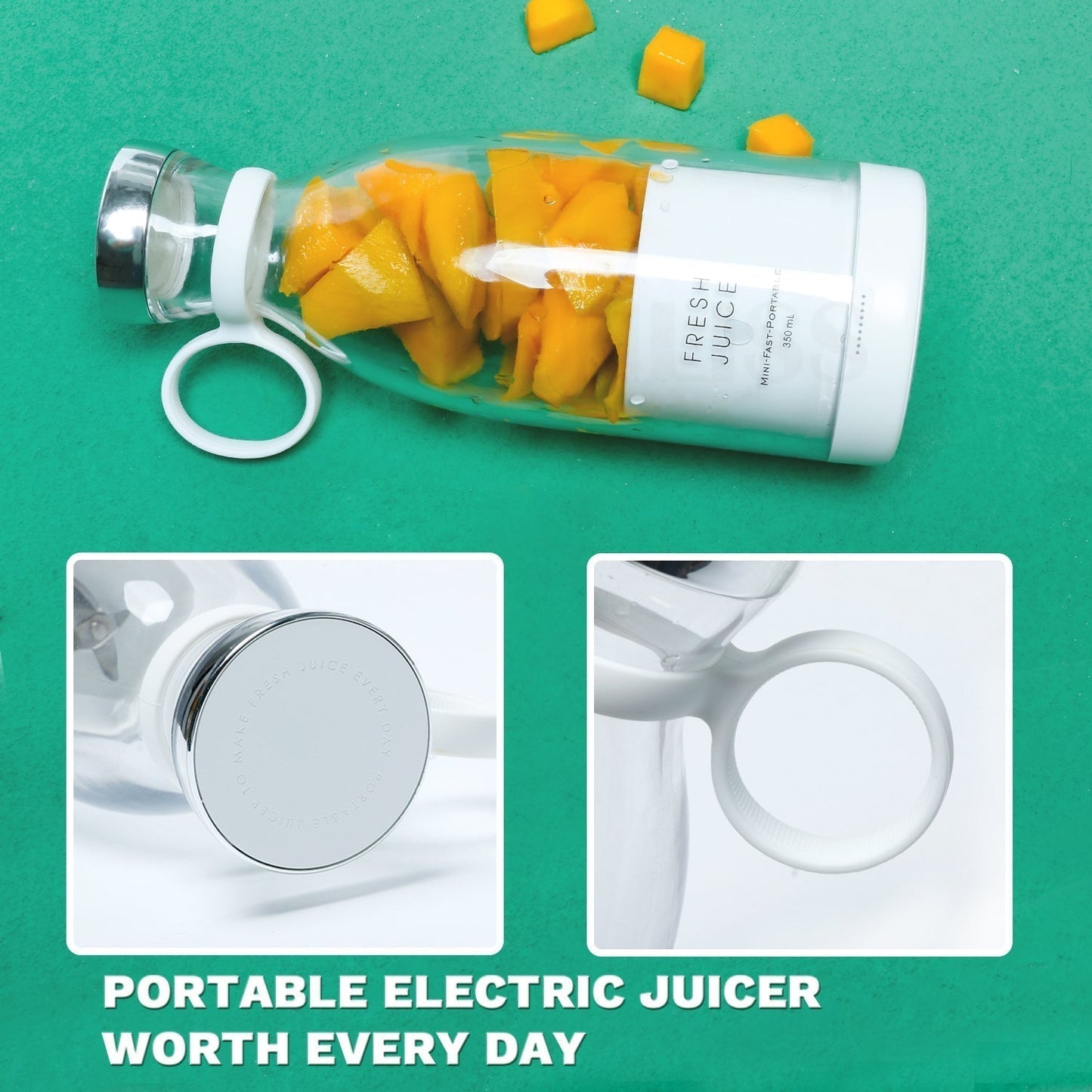 Electric Portable Mini Blender for Fresh Juice