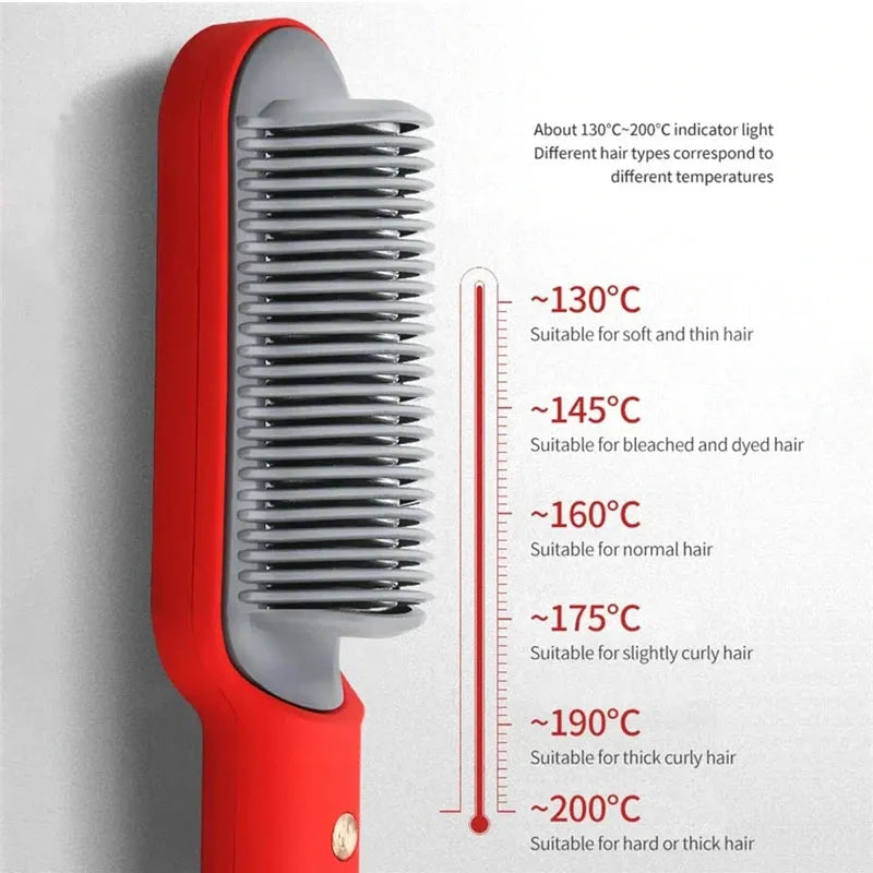 Professional hair Straightener Iron comb